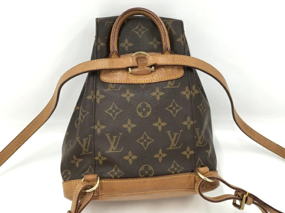 Louis Vuitton Montsouris Monogram Backpack Brown